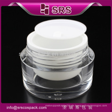 SRS Großhandel Acryl Kosmetik 30g Kosmetik Creme leere Glas für die Hautpflege